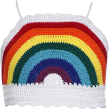 Morena Hand-Crochet Sleeveless Crop Top