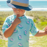Shades of Blue Fedora
