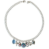 Ella Silver Vintage Charm Necklace
