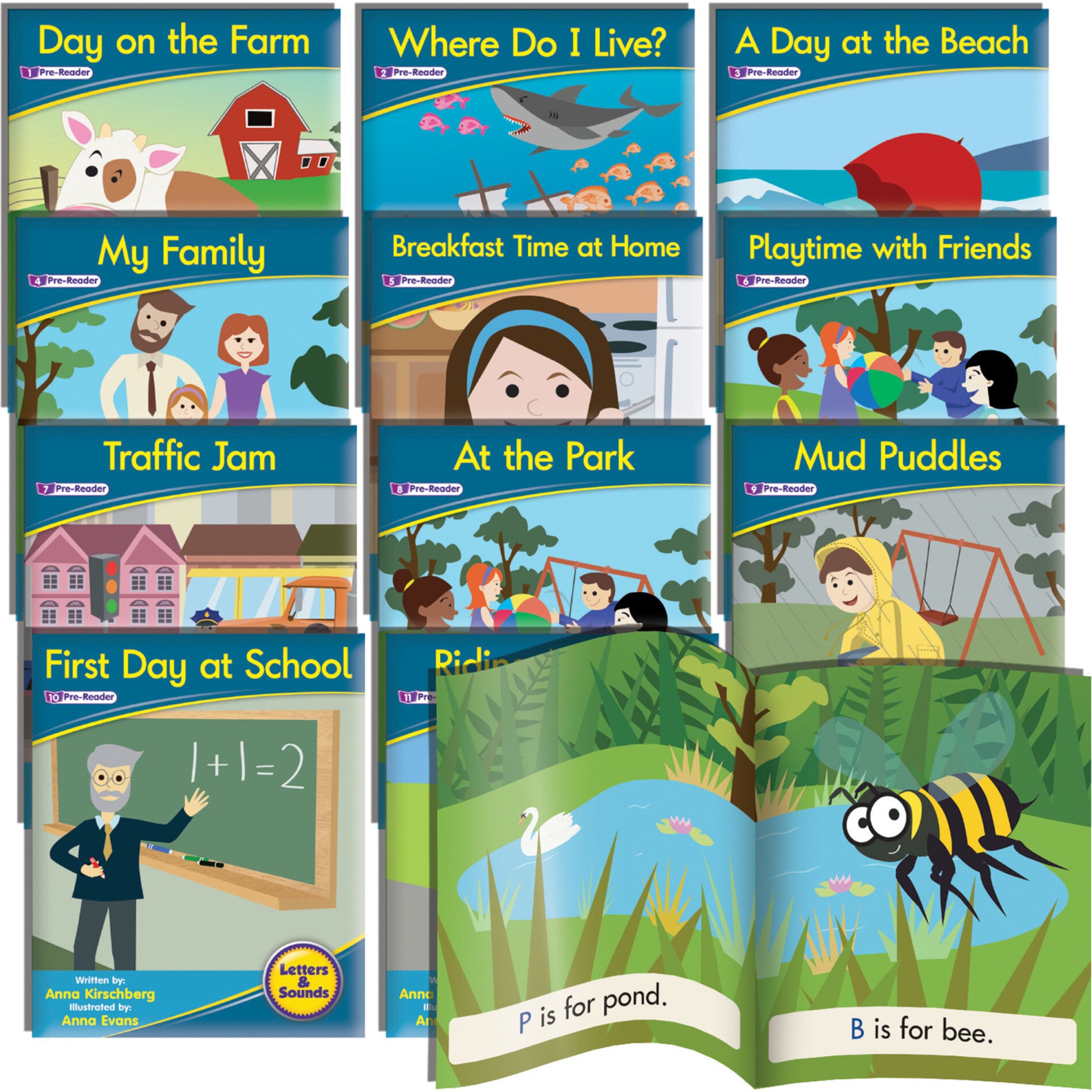 Phonemic Awareness Readers - Fiction Learning Set