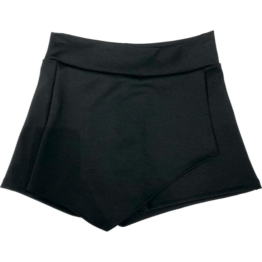 Envelope Skort, Black