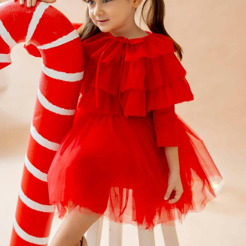 Red Love Dress Set