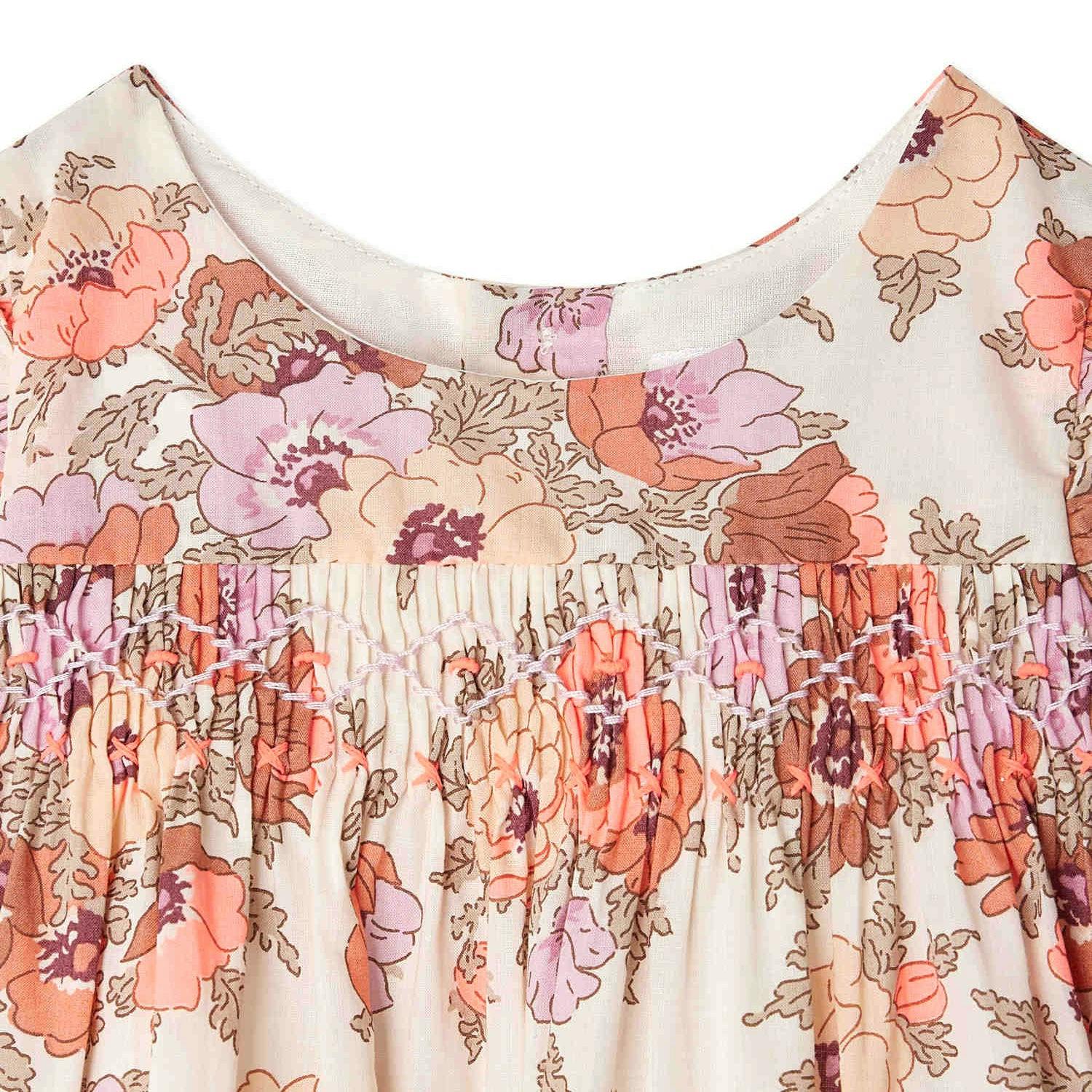 BONPOINT Clothibis Bright Floral Baby Dress