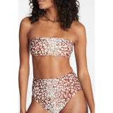Women's Kaia Bikini Bottom, Burgundy