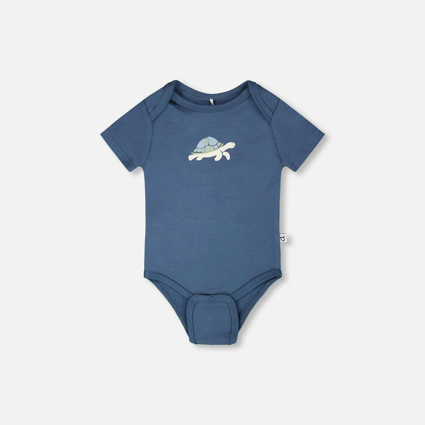 Evolutive Organic Cotton Jersey Onesie