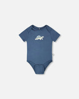 Evolutive Organic Cotton Jersey Onesie