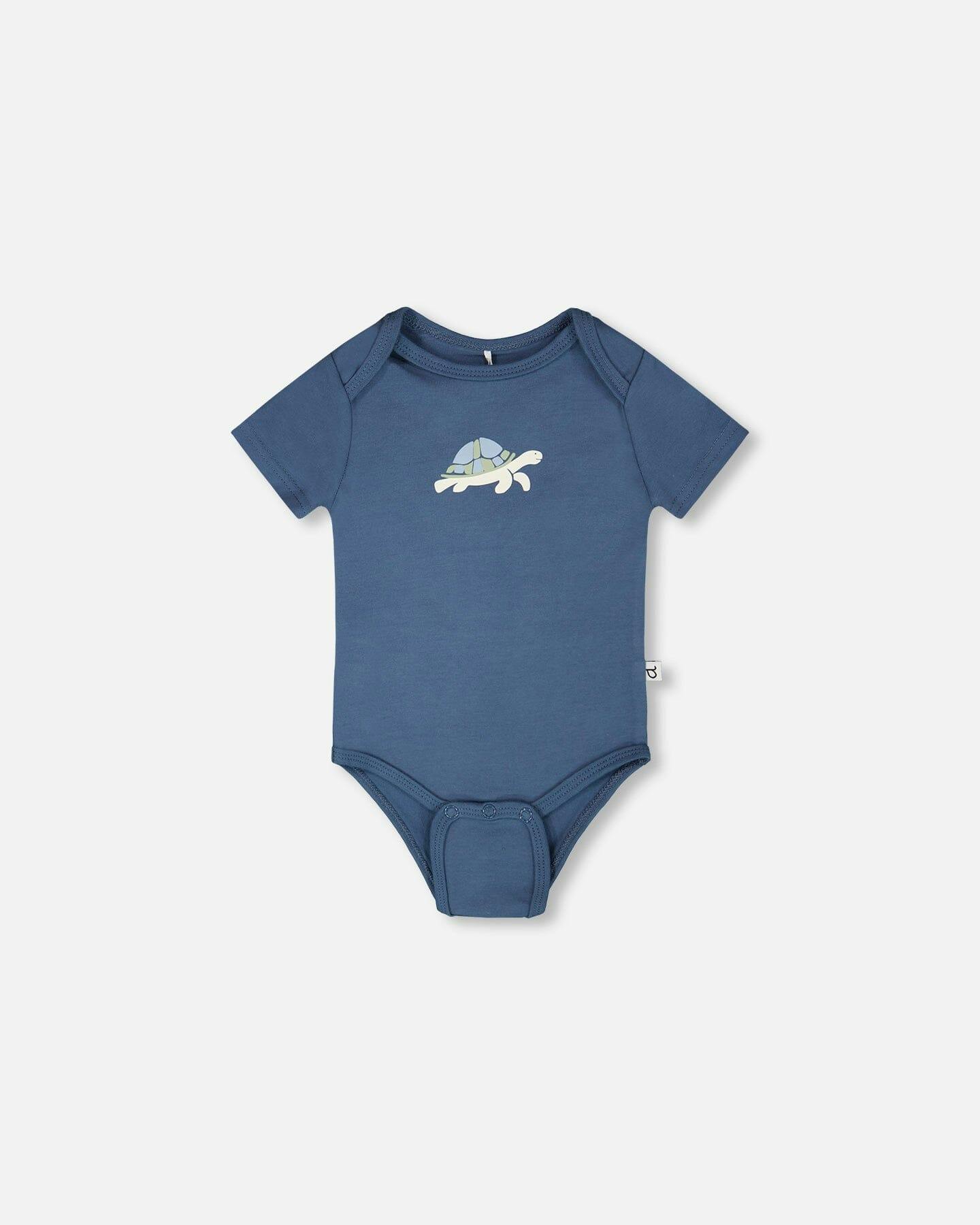 Evolutive Organic Cotton Jersey Onesie