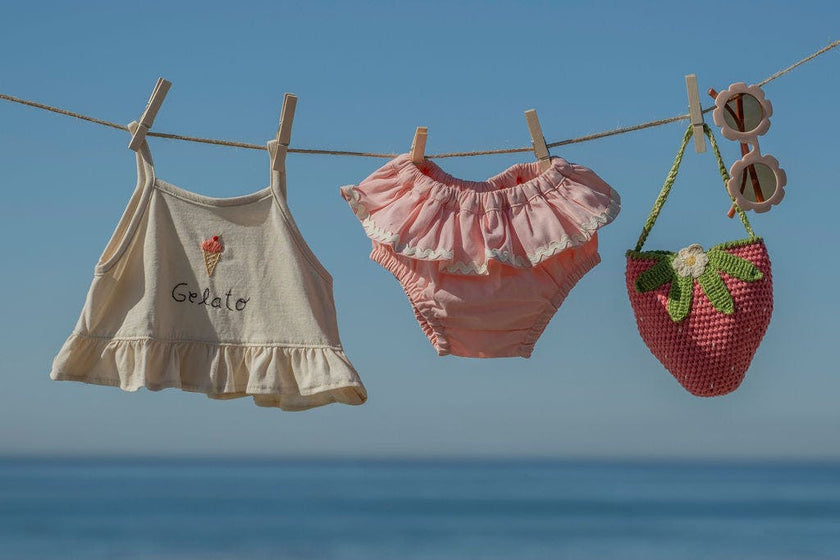 Ruffle Bloomer Set in Gelato