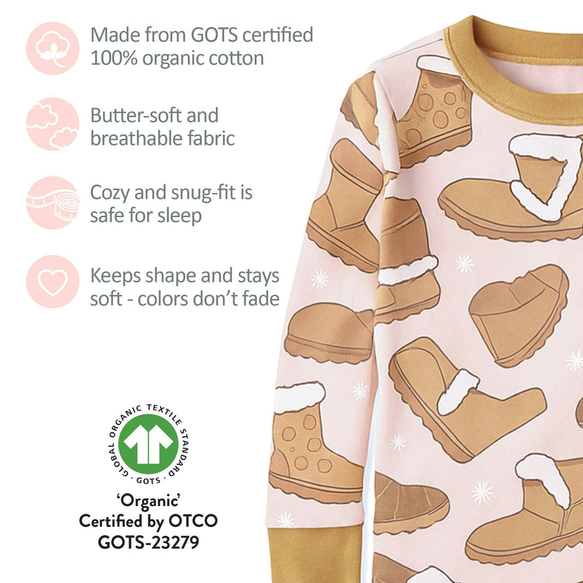 ZEN 2-Piece Toddler Girls Pajamas