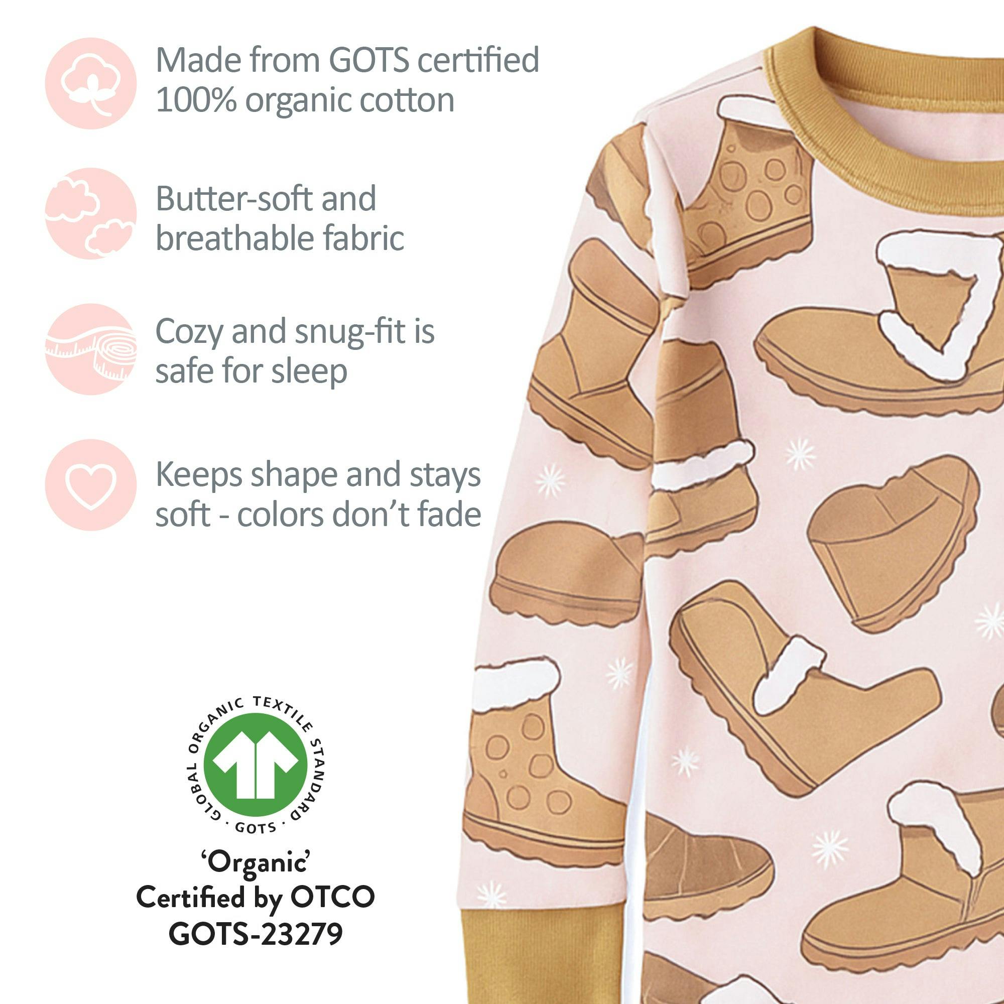 ZEN 2-Piece Toddler Girls Pajamas