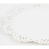 Broderie Anglaise Lace White Side Plates