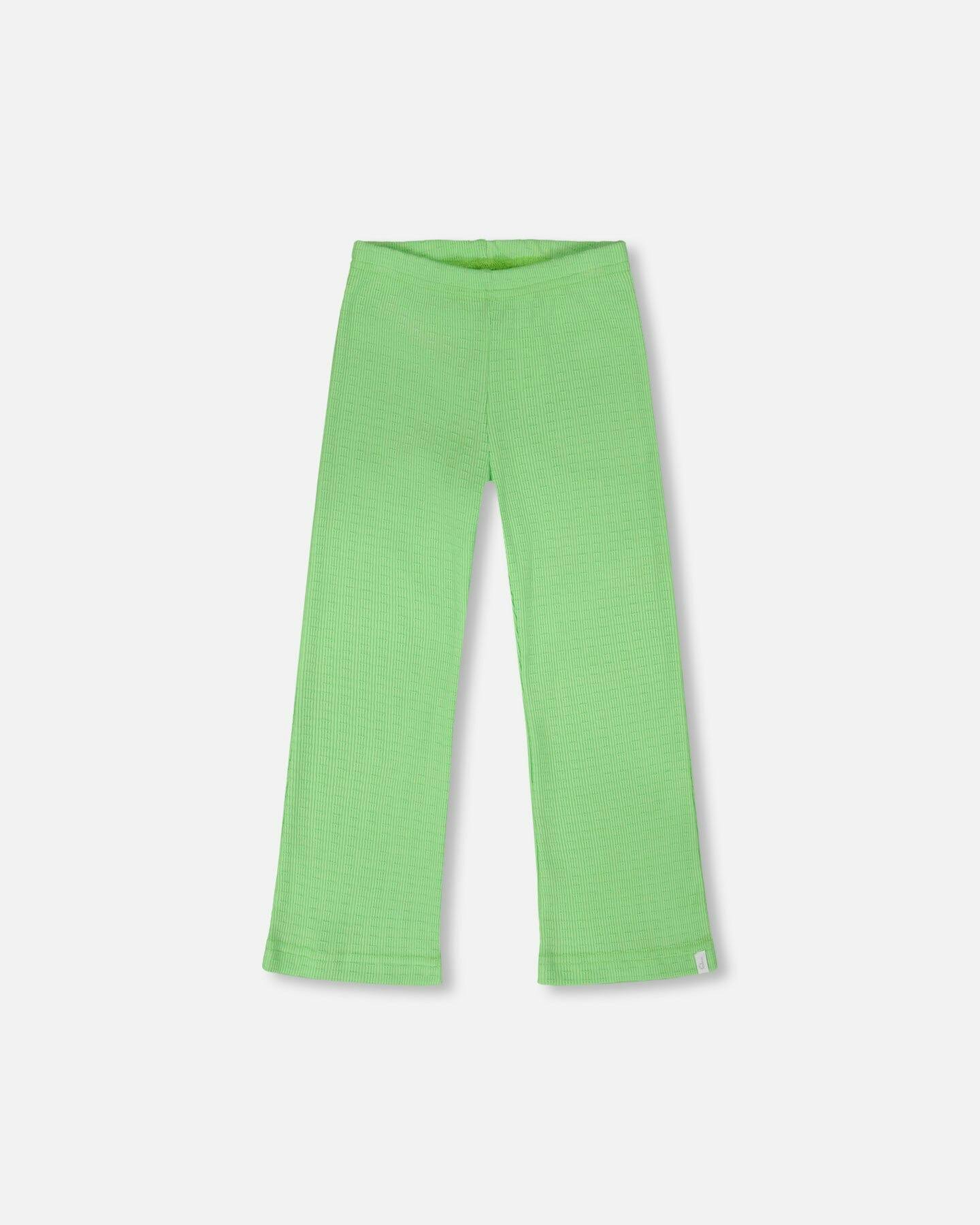 Crinkle Jersey Leggings Mint Green