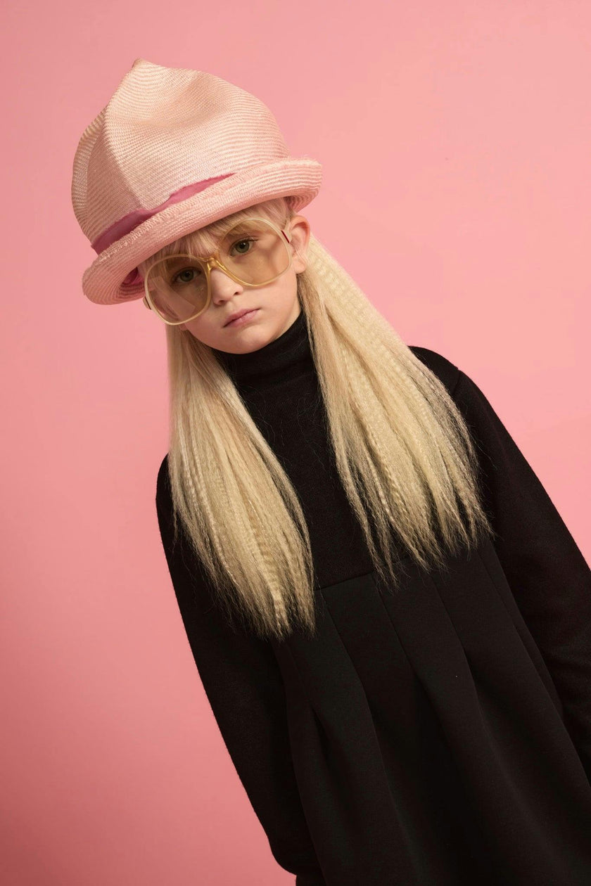 Neoprene Turtleneck Dress