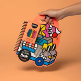 Yummy - Super Coloring & Stickers Book