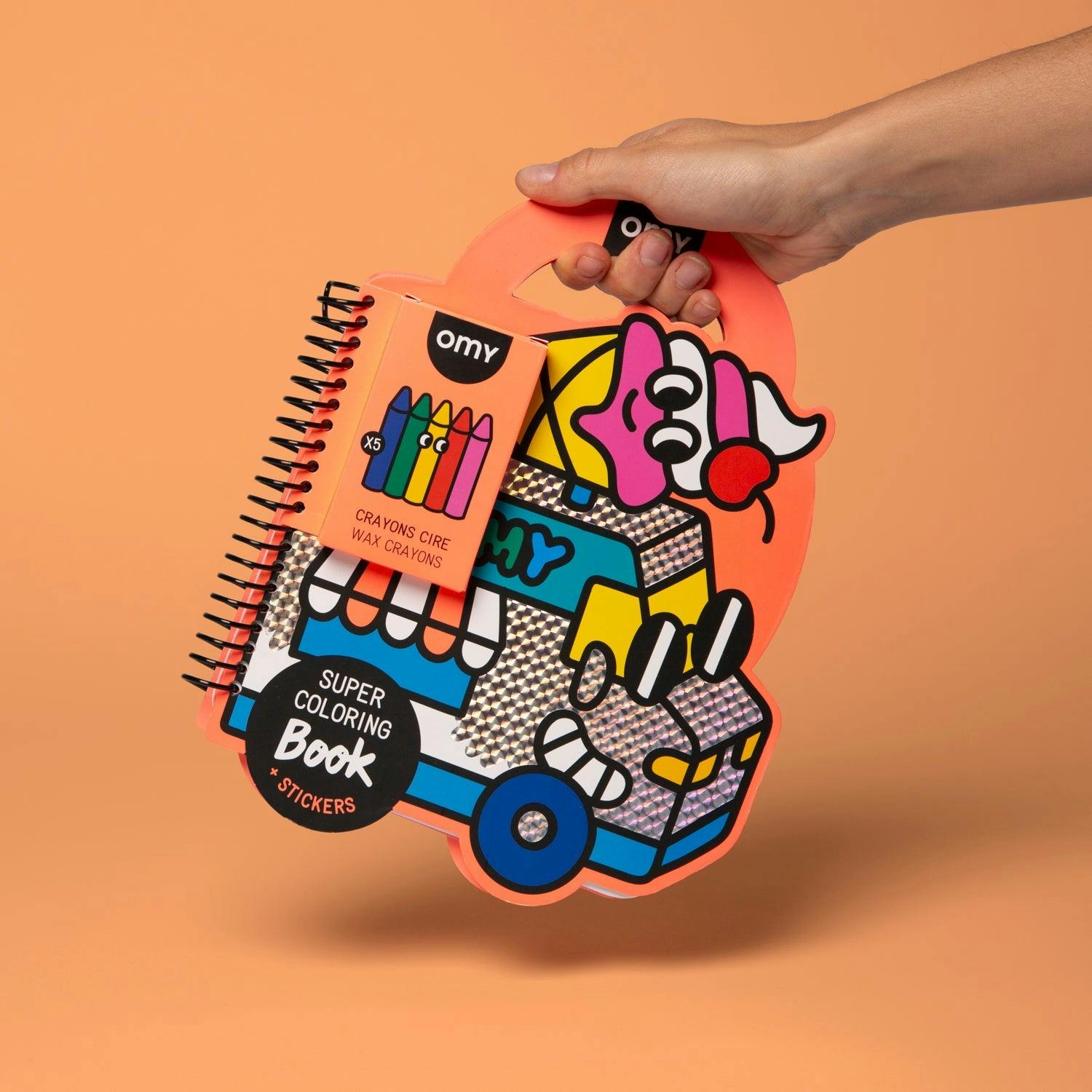 Yummy - Super Coloring & Stickers Book