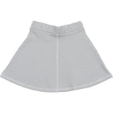 Micro-Grid Patterned Short Skirt