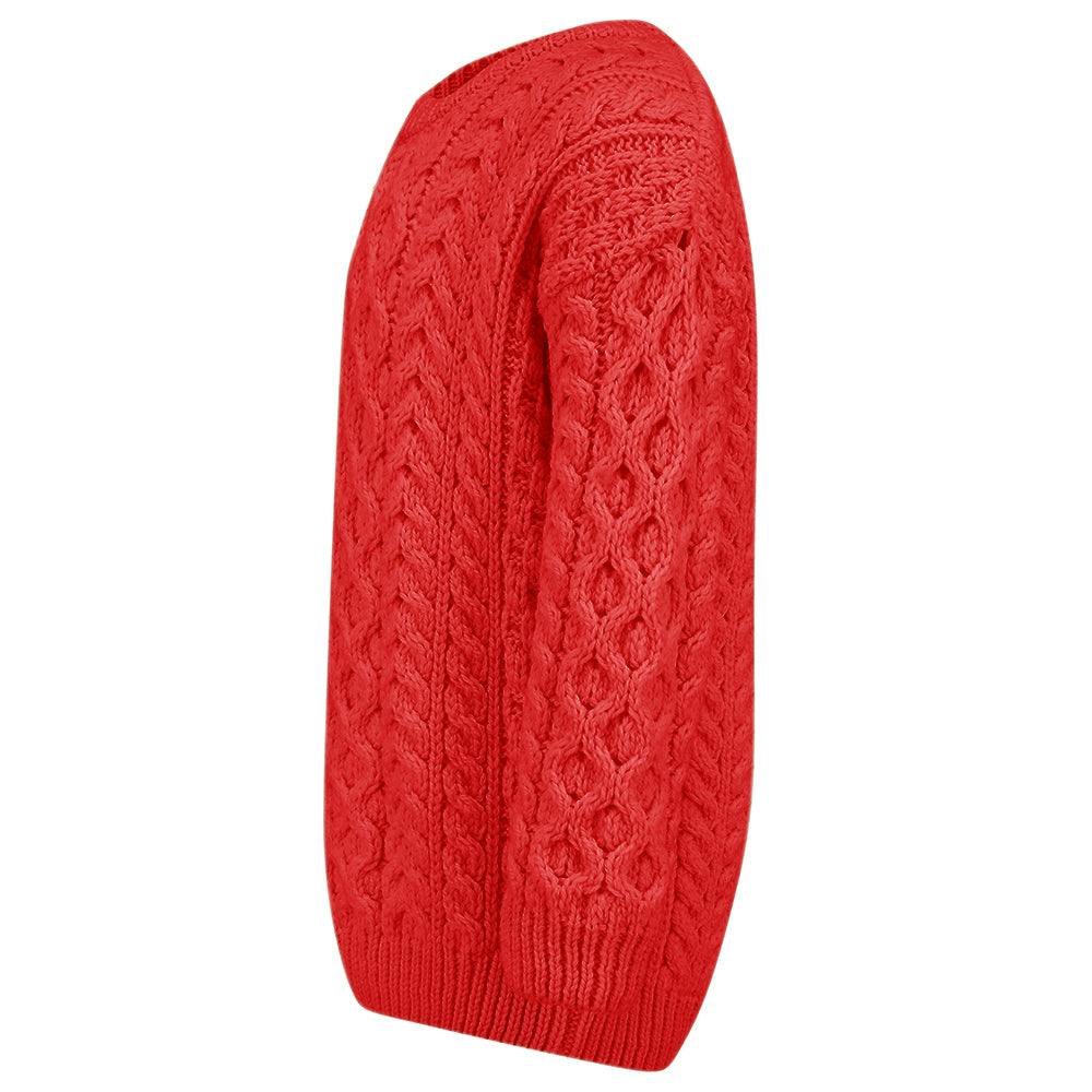 Cadogan Supersoft Merino Sweater - Coral
