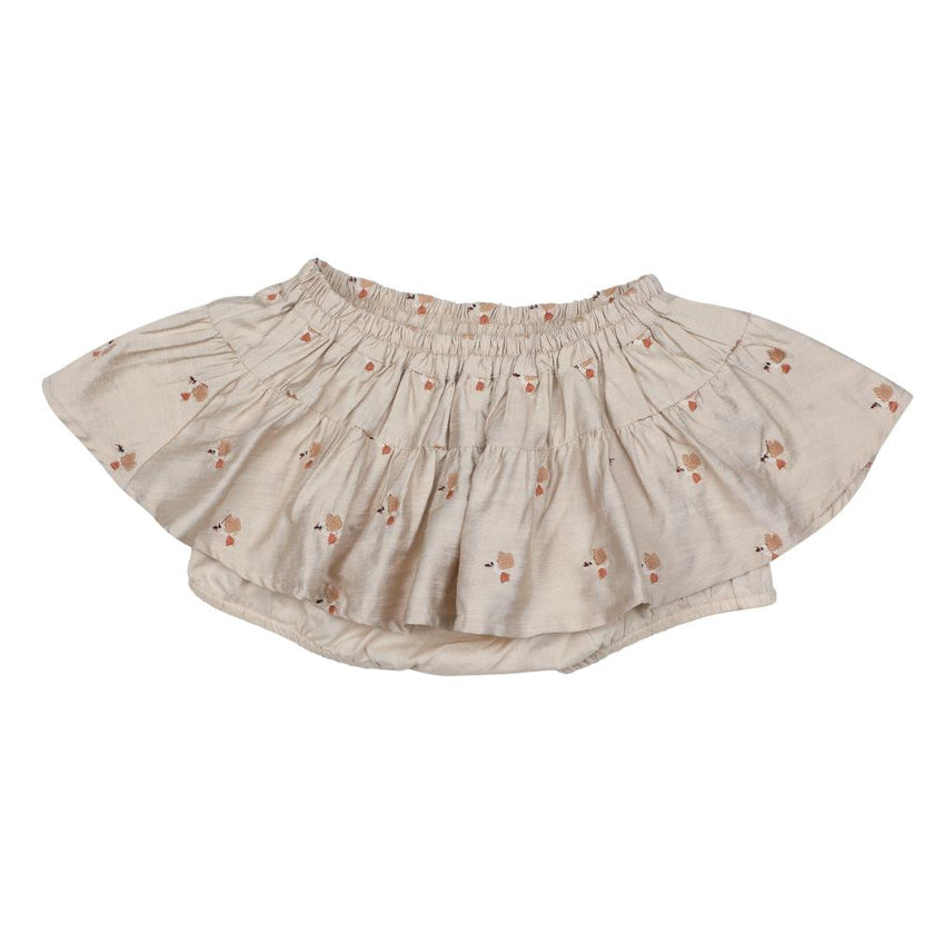 Ysa Skirt | Hummingbirds | Soft Taupe