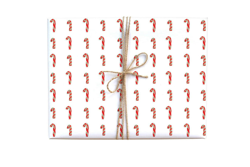 Candy Cane Gift Wrap