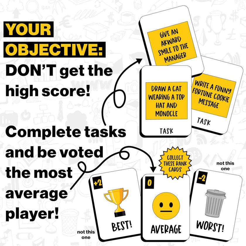 CratedWithLove: Average Performers - Family Party Game