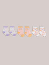 Baby Socks Trios With Zipper Wash Bag