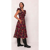 Hattie Dress in Night Garden
