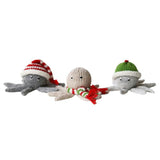 Set Of 3 Wintry Ornaments
