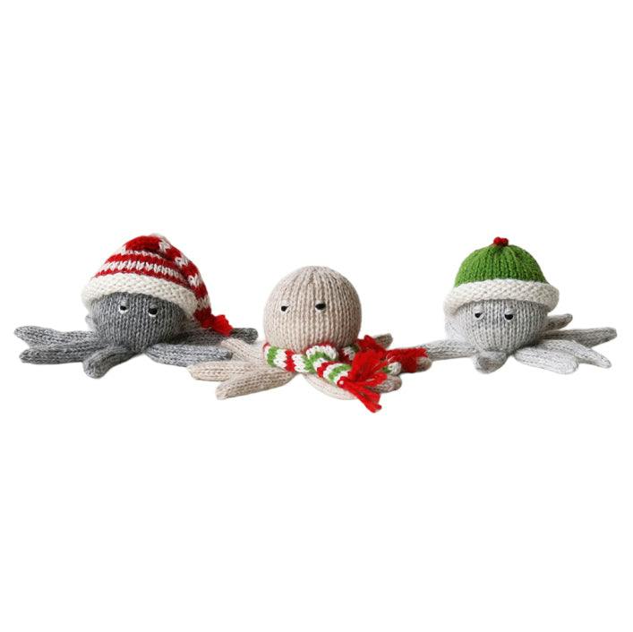 Set Of 3 Wintry Ornaments