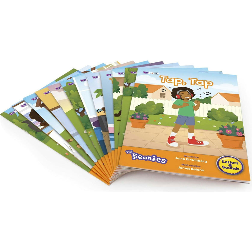 Beanstalk Books: The Beanies Hi-Lo Diversity Decodables - Phase 2 Set 2
