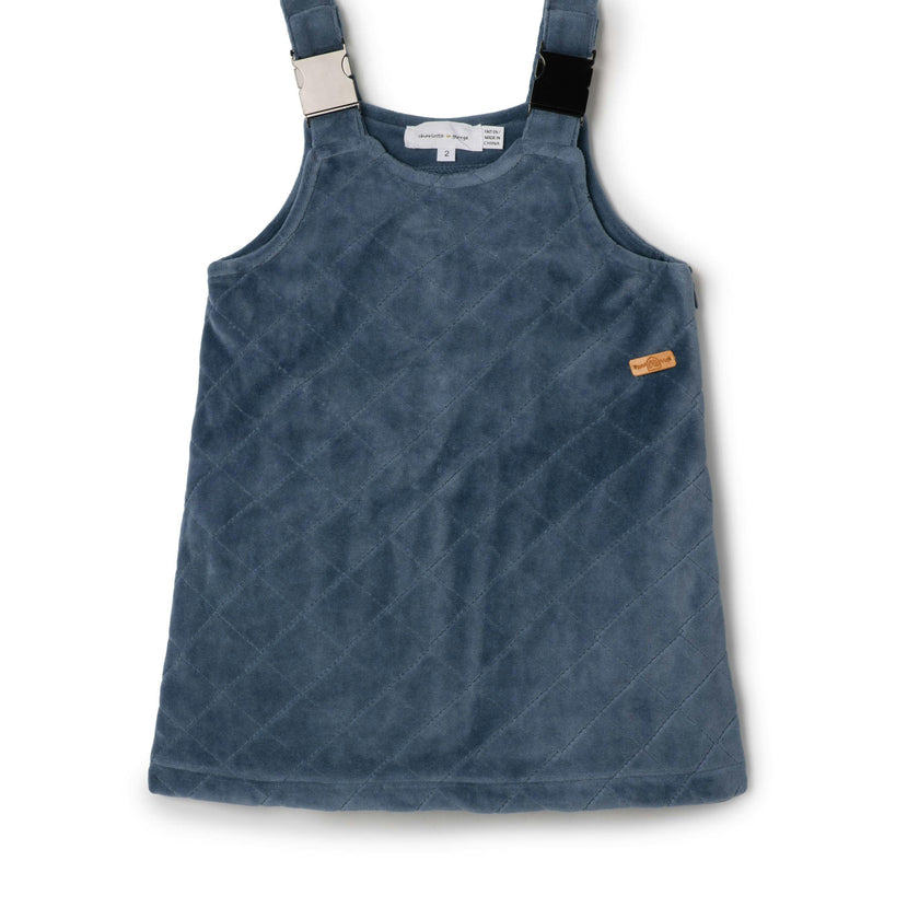 Quilted Velour Jumper