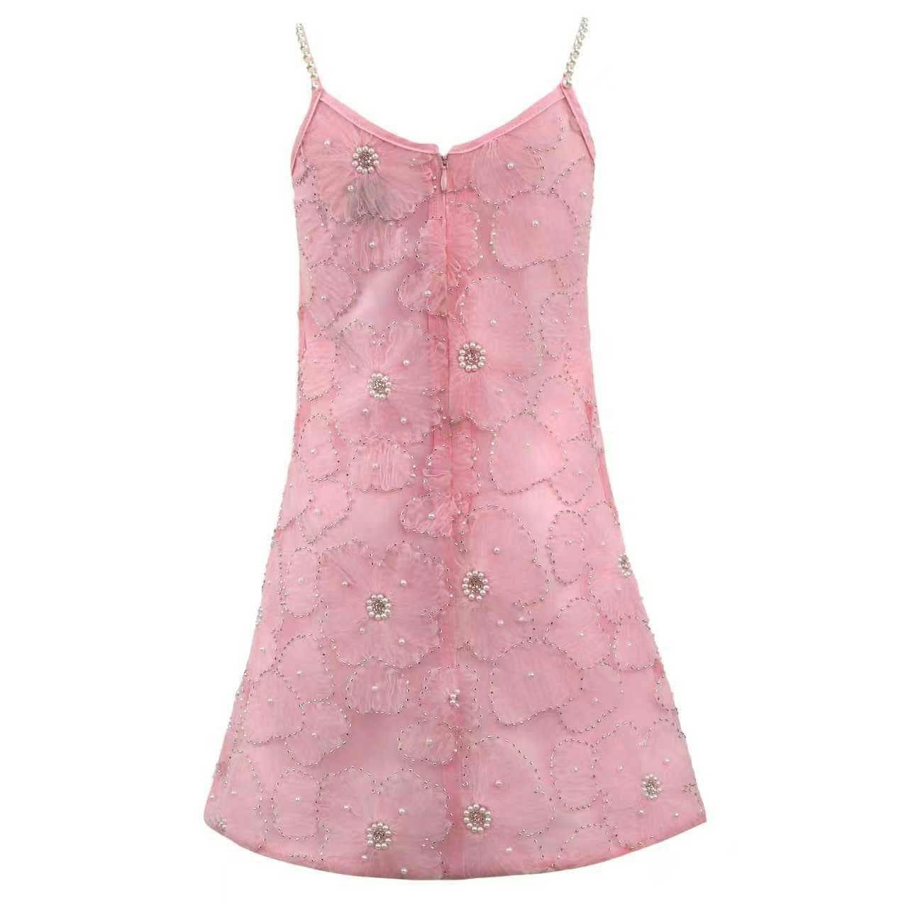Princess Beaded Flowers Dress
