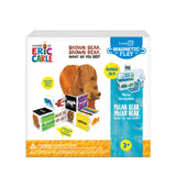 Eric Carle Brown Bear & Polar Bear Magnetic Tiles Combo Set