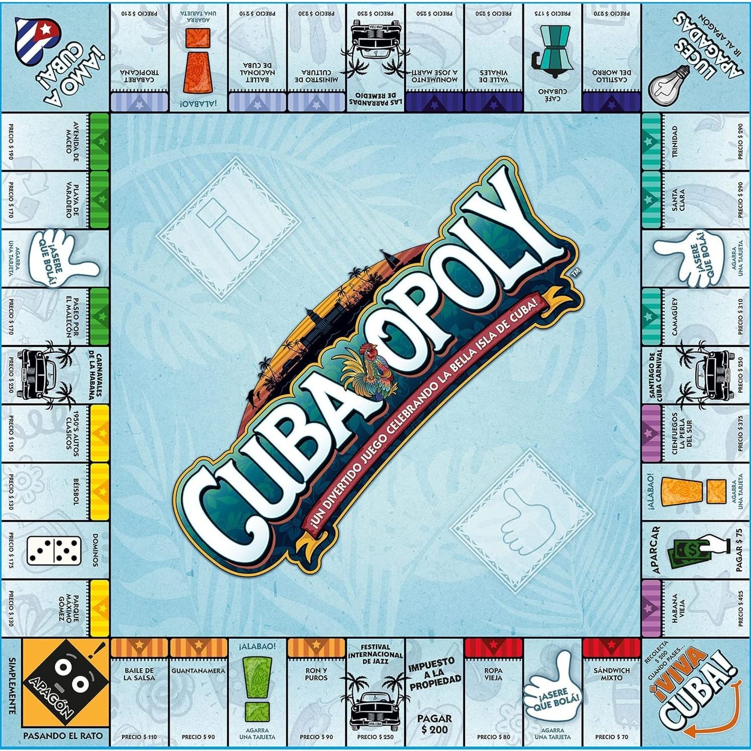 Cuba-Opoly Board Game