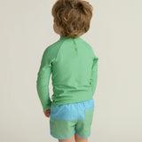 unisex gustavia green rashguard
