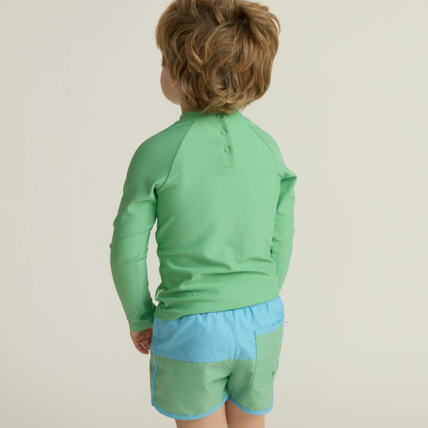 unisex gustavia green rashguard
