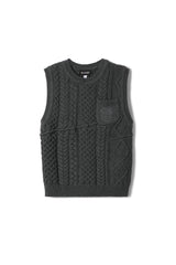 Crest Knitted Vest