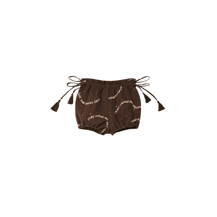 Baby Girls Gauze Double Side Tassel-Tie Bloome