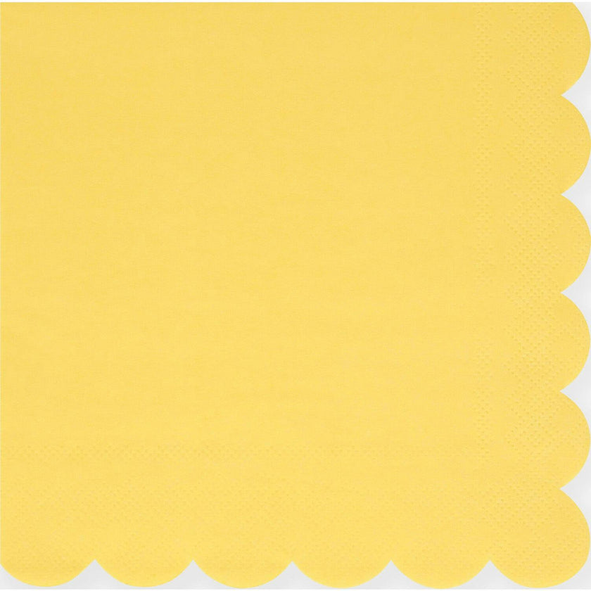 Lemon Sherbet Large Napkins