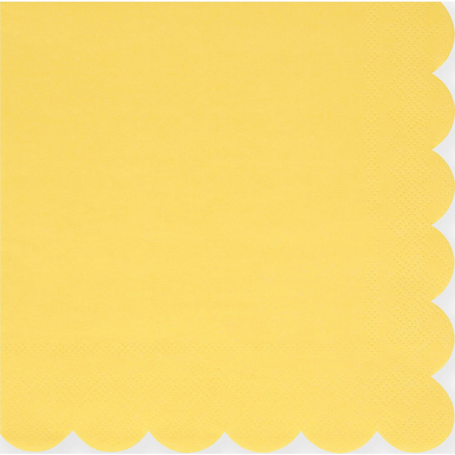 Lemon Sherbet Large Napkins