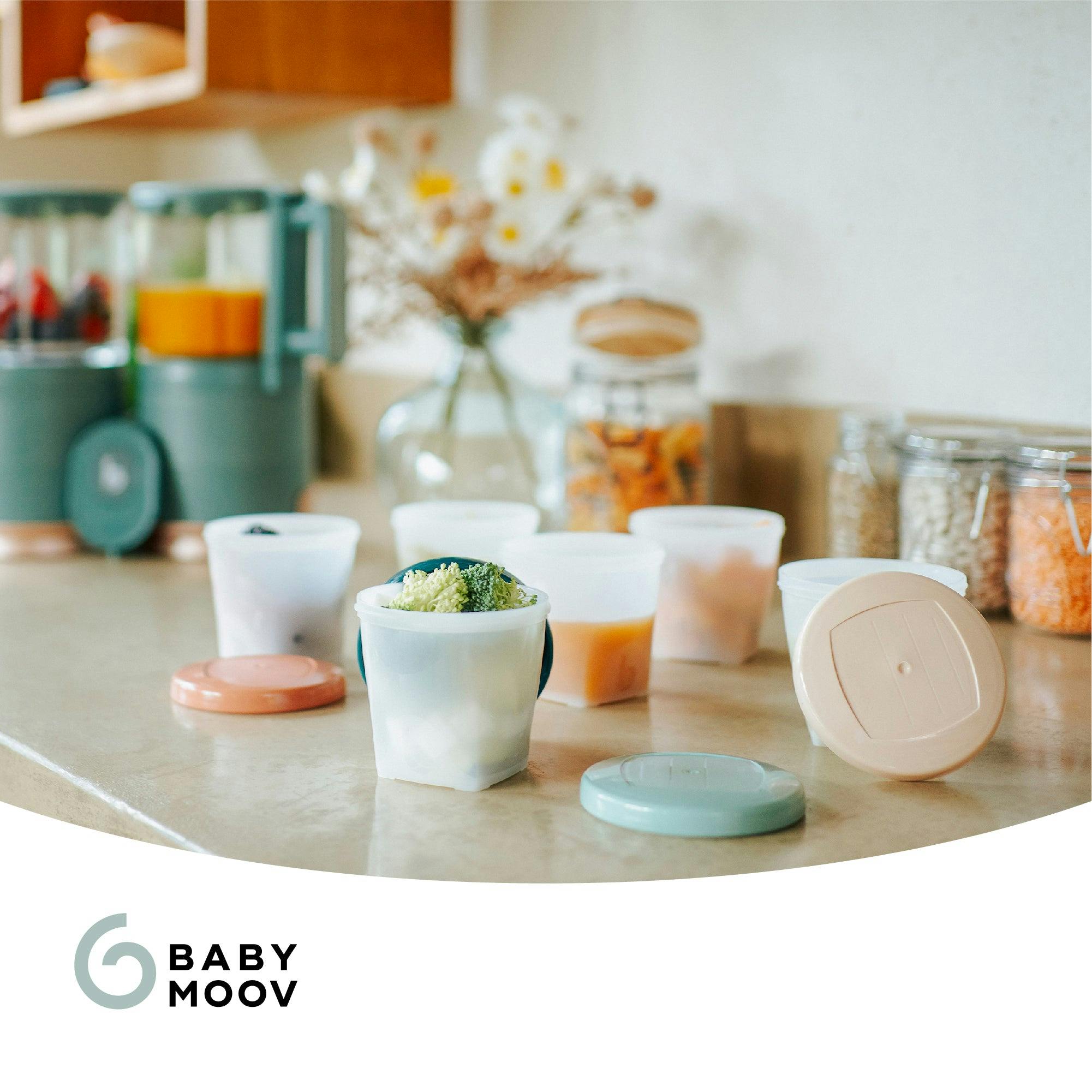 Biosourced Baby Food Storage Jars | Plant-Based, BPA-Free