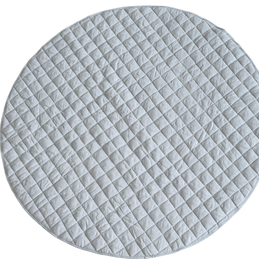 Linen Round Play Mat