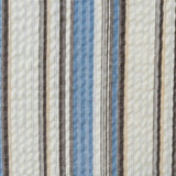 Big Kid Boys Puckered Stripes Buttondown | Blue Stripe