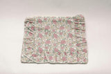 Betsy Ann Timeless Floral Ruffle Zipper Pouch