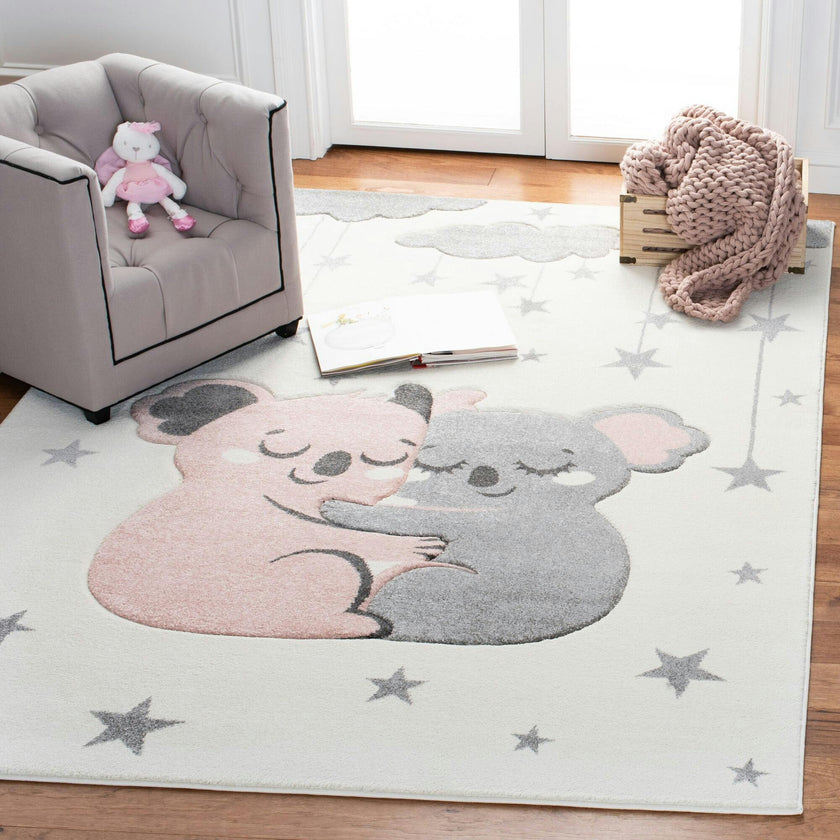 Carousel Kids Eliza Rug, Pink
