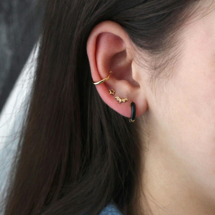 Bat Stud Earrings