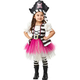 Girls' Posh Little Pirate Girl Costume for Toddlers
