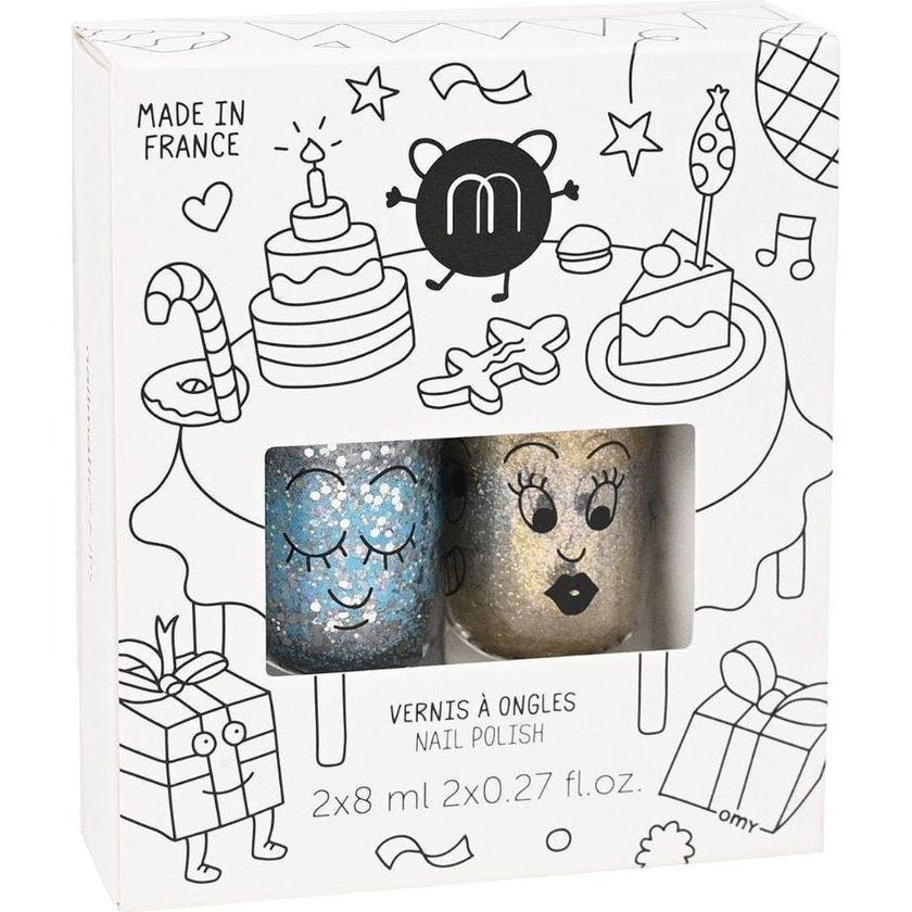 Nail Polish for Kids Set of 2 BOUM
