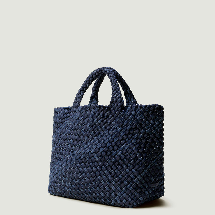 St. Barths Medium Tote (Original Double Weave Denim | Indigo