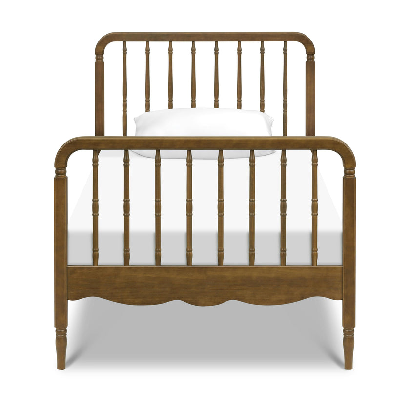 Liberty Spindle Twin Bed in Natural Walnut