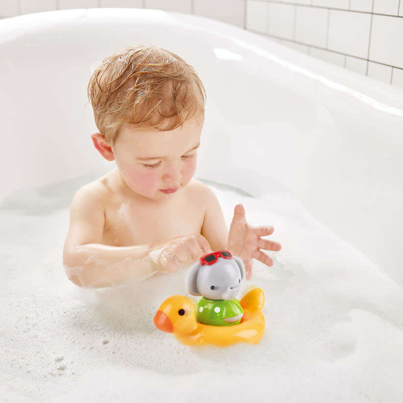 Hape: Spin Splash 'n' Swim - Bathtime Windup Spinning Toy